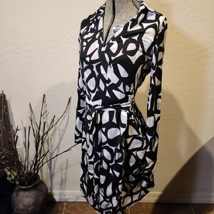 Calvin Klein Wrap Dress Size 8